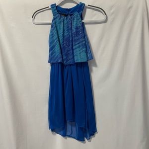 EUC Amy’s Closet high-low girls glittery dress